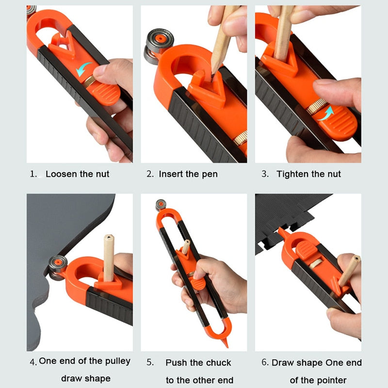 Profile Scribing Ruler